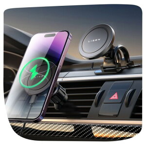 LISEN Magsafeԍڃz_[[d }OZ[tԍڏ[dX}zz_[  CX[d  X}zX^h Ή iPhone 17 15W }[dGAR[o[/_bV{[hԍڃz_[  iPh