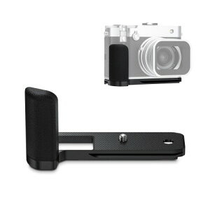 JJC ���� L�^�n���h�O���b�v �x�m�t�C���� Fujifilm GFX100RF �J�����K�p �d�r�������֗� ���1/4"-20�l�W�� & �A���J�^�C�v �X�s�[�J�[���t�� �u���b�N