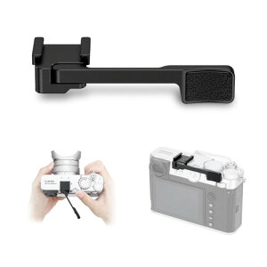 JJC �܂肽���ݎ� �T���O���b�v �T�����X�g Fujifilm Fuji �x�m GFX100RF �J���� ��p �A�X�y�N�g��؊��_�C�����̑���ɉe���Ȃ� �R�[���h�V���[�t�� �}�C�N��LED�t�B�����C�g���t���\ ��