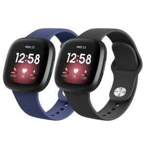 (2�p�b�N)�X�|�[�c�o���hfor Fitbit Versa 3/4/Sense �o���h ����&�j���p�\�t�g�V���R�������\�������X�g