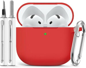 Inesore for AirPods4 �P�[�X (2024) �J���r�i & �N���[�j���O�y���t���A�V���J�Q���f��/�S�ʕی�/�ϏՌ�/���͂ȗ����h�~�A�G�A�[�|�b�Y ��4����Ή��ی�J�o�[ -�[�����b�h