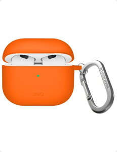 UNIQ AirPods 4 P[X AirPods 4 ɑΉ CX[dΉ Ռ z ی LED VRJo[ Jri C[tbNt NEXO ({gIW, AirPods 4)