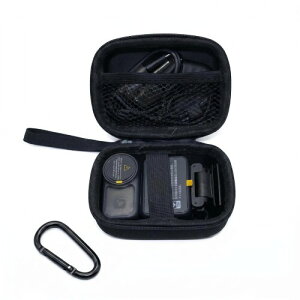 DJI Osmo Nano�Ή� �K�W�F�b�g�|�[�`(�n�[�h) �y�ʃR���p�N�g�E�S�ʕی�E�g�ѕ֗� Nano�J�����A�N�Z�T���[���[�P�[�X �I�Y���i�m/�I�X���i�m�Ή� (�u���b�N)