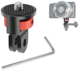 EFAuJ rfIJ BeT|[g  A~ GPKi ݊  1/4C` }Egϊ For GoPro A_v^[ Ro[^[ Or J ėp ANZT[ Ή A_