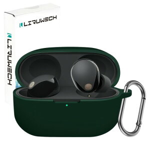 LIRUWECH for WF-1000XM5�p �P�[�X WF-1000XM5�J�o�[ ������� �V���R���� �S�ʕی� �����h�~ �L�Y�h�~ �ϏՌ� �����[�d�\ �y�ʏ��^ �J���r�i�t���i �O���[���j