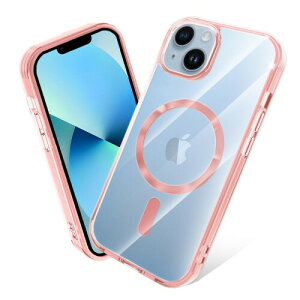 caiyunnlai iPhone 14 P[X iPhone 13 P[X MagSafeΉ NA ϏՌ ACtH 14/13 X}zP[X mwTPUop[fUCnČRKi CX[dΉ pق14/13 Jo[ Xgbvz