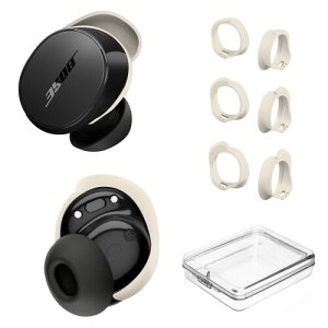Bose QuietComfort Earbuds (2024) pCzیP[XACONTEME JritVR\tgP[XASAtg LED \ (White Tips)