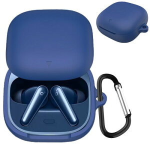 TOORQR For Anker soundcore liberty 5 �P�[�X �J�o�[ anker soundcore liberty 5�V���R���f�� �P�[�X �ی�J�o�[ �h�� �h�o �����h�~ �L�Y�h�~ �S�ʕی� �y�� �J���r�i�t��(�u���[)