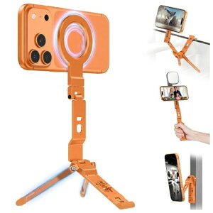 OMOTON TP03 �X�}�z�O�r �~�j�O�r Magsafe�Ή� �R���p�N�g �X�}�z�X�^���h �O�r �܂肽���� ���ʃ}�O�l�b�g �t�b�N�t��