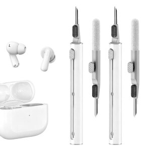 �C���z�� �|�� �C���z���|������ 2���� �z���C�g �N���[�i�[ 3-in-1 Airpod Cleaner Kit �����N���[�j���O iPhone�N���[�j���O �y�ʕ֌g Airpods 1/2/3/4/Pro/Pro2�Ή� �C���z���P�[�X �|���u���V �N��