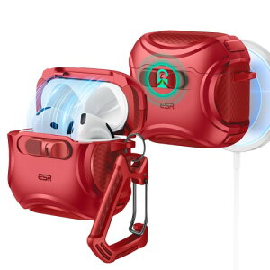 ESR AirPods 4 P[X AirPods 4 P[X(2024) (USB-C) Ή MagSafe Ή h~bN C[W[I[v CyberV[Y bh