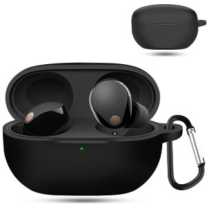 For wf-1000xm 5 �P�[�X (ESEENN) �Ή� wf-1000xm 5 �_�炩�����K�ȃV���R���f�ށi�J���r�i�t�� �j�����̖h�~ �����h�~ �L�Y�h�~ �ϏՌ� �����[�d�\ �h�� �h�o �i�u���b�N�j