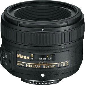 Nikon �P�œ_�����Y AF-S NIKKOR 50mm f/1.8G �t���T�C�Y�Ή�