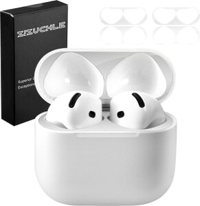 ZIZUCHLE for airpods4 �_�X�g�K�[�h �A�b�v�� �G�A�[�|�b�Y��4���� �p�R�[�e�B���O ���^���b�N�v���[�g �z�R���K�[�h �h�o �J�o�[ �ی�V�[�� ����h�~ �V�[�� �ɔ� �C���z�� �A�N�Z�T���[ ��