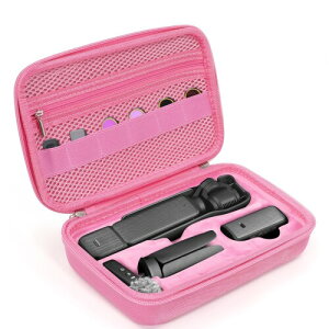 DJI Osmo Pocket 3 �p EVA�n�[�h�R���{�P�[�X ���[�Z�b�g (���߃X�g���b�v�t��) �s���N