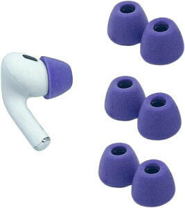 Comply(�R���v���C) AirPods Pro ��1 & ��2���� �Ή� �����p �C���[�s�[�X L �T�C�Y 3�y�A�� �Չ���/�t�B�b�g��/�E���h�~