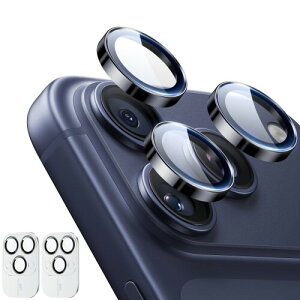 ESR ��Phone17Pro �J�����ی� �����ߗ� �u�j���̃��X�N���ő�80���팸�v2�{���� �ČRMIL�K�i 9H�Ϗ��� �܂�h�~ �\�t���� �u�ԋz�� iphone 17 Pro �J�����ی� 17Pro/17 Pro Max/16Pro/16Pro Max/15 Pro/15 Pro Max/