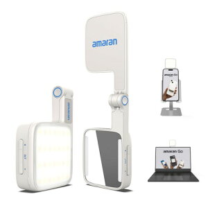 amaran go amaran Magnetic Mini Light ? MagSafe & Qi2Ή yʗʃCg | \ȐFx邳 | USB-C}[d | 10탉CeBOGtFNg | Recp|[^uLEDCg(zC