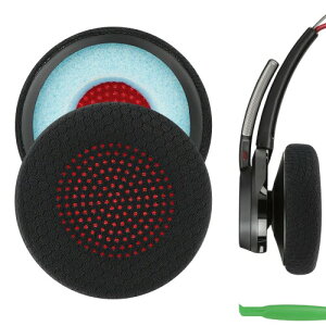 Geekria �C���[�p�b�h Comfort �݊��� �p�b�h�v�����g���j�N�X Plantronic Voyager Focus UC B825, Voyager 4210/ 4220/ 4310UC/ 4320UC, Blackwire C5200/ C5210/ C5220, Backbeat Sense �w�b�h�z���ɑΉ� �p�b�h �C���[/�C���[