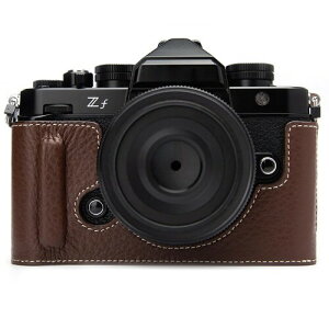 NIKON ZF��p ����{�v���n�[�t�^�C�v �J�����v���e�N�g�P�[�X �J�����ی�J�o�[�K�pNikon zf �R���p�N�g�݌v �O�r���t���\ �L�Y ���Ֆh�~ (Dark Brown)
