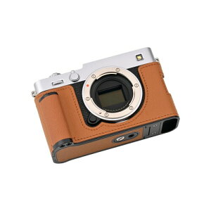 CLC handmade �Ή� FUJI X-E5/FUJI X-E5 ��p �J�����P�[�X �J�����J�o�[ �J�����o�b�O �{�v ���w���v�{��+���^���x�[�X�v���[�g+�n���h�� (Deep Gold)