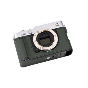 CLC handmade �Ή� FUJI X-E5/FUJI X-E5 ��p �J�����P�[�X �J�����J�o�[ �J�����o�b�O �{�v ���w���v�{��+���^���x�[�X�v���[�g+�n���h�� (Dark Green)
