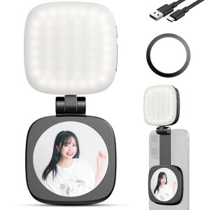 Enbluy B胉Cg OCg BepCg X}zX^h@\ MagSafeΉ 48LED 5F[h 5iK 360°] ϋ Type-C[d ^ yʎ^ѕ֗ /B/Zoomc/I