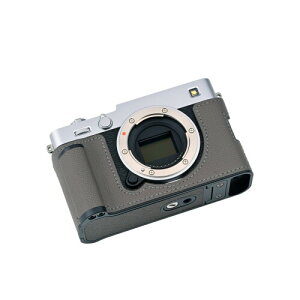 CLC handmade �Ή� FUJI X-E5/FUJI X-E5 ��p �J�����P�[�X �J�����J�o�[ �J�����o�b�O �{�v ���w���v�{��+���^���x�[�X�v���[�g+�n���h�� (Pewter Gray)