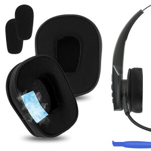 Geekria �C���[�p�b�h Sport �݊��� �p�b�h BlueParrott B350-XT (204260) Noise Cancelling �w�b�h�z���ɑΉ� �p�b�h �C���[/�C���[�J�b�v ��p�W�F�� (��)
