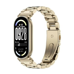(MIJOBS) Xiaomi Smart Band 10/9/8 �����o���h,Xiaomi Mi Band 10 �V���J�Q���X�g���b�v �������߉\ �_�炵���ւ��x���g �j�����p �V���I�~ 10 �Ή� �����o���h