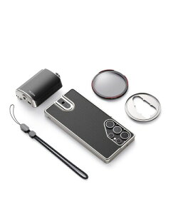 TELESIN FunShot �}�X�^�[�O���b�v�ʐ^�B�e�L�b�g�i�X�}�z�J�����O���b�v+�X�}�z�P�[�X�L�b�g+67mmCPL�Ό������Y�jGalaxy S25 Ultra��p ���K�l�ԍH�w�݌v ���B��O���b�v �Y�[���@�\ �t���E���A