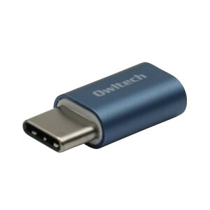IEebN USB Type-C USB-C ϊA_v^ ^bNJ[dl microUSB (X) - Type-C (IX) USB2.0 u[ OWL-ADCMFM-BL
