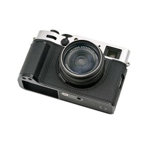 CLC handmade �Ή� fuji X100VI/fuji X100VI ��p �J�����P�[�X �J�����J�o�[ �J�����o�b�O �{�v ���w���v�{��+���^���x�[�X�v���[�g+�n���h�� (Black)