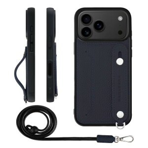 HANATORA for iPhone 17ProMax �P�[�X �{�v �ϏՌ� �w�ʃx���g �X�g���b�v�����O �X�}�z�P�[�X �X�}�z �X�^���h�@�\ �l�b�N�X�g���b�v �t�� �J�[�h�|�P�b�g �V�������N���U�[ �M�t�g �l�C�r�[ CGH