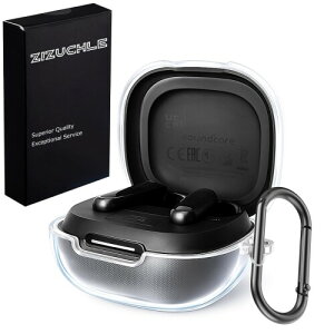 ZIZUCHLE for Soundcore P40i�P�[�X �N���A TPU�f�� �A���J�[�T�E���h�R�A p40i�ی�J�o�[ ���΂݂ɂ��� �S�ʕی� �w��h�~ ���h�~ ����h�~ Soundcore P40i �A�N�Z�T���[P40i�J�o�[ ����