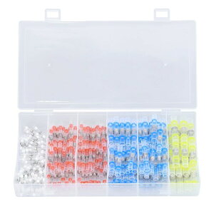 Glvaner �M���k�͂񂾃X���[�u �M���k�`���[�u �h�������X���[�u �����X���[�u �͂񂾃V�[�����C���R�l�N�^ 4��� 200�Z�b�g �ڑ��[�q �z�� �ڑ� �א� �����ԁA�I�[�g�o�C�ȂǂɓK�p ��