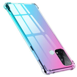 TMUJWS OPPO Reno5 A ケース シリコン クリア グラデーション ソフトケース 薄型 軽量 耐衝撃 全面保護 tpu 四隅空気衝突防止 レンズ保護 擦り傷防止 オッポ レノ 5a カバー 人気 携帯カバー ピ