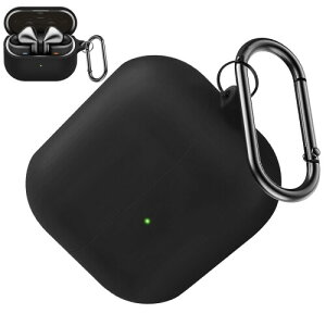 Miimall Galaxy Buds3 Pro / Buds3 �p�P�[�X �V���R�� �ϏՌ� ���^ �h�o �M�����N�V�[�o�b�Y 3 / �v�� �p�ی�J�o�[ �J���r�i�t�� Galaxy Buds 3 Pro/Buds 3 �w�b�h�Z�b�g �p�\�t�g�P�[�X ���h�~ �u���b�N