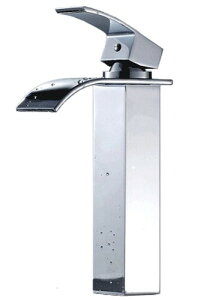 Life System(ライフシステム) 洗面用 滝水流 シングルレバー 混合水栓 手洗いボウル用 立水栓 ロング水栓 洗面台 手洗い鉢 トール水栓 蛇口 SK10