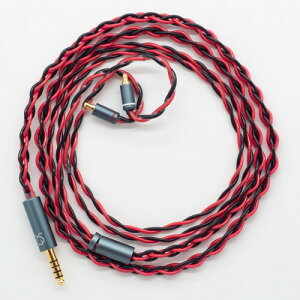 SoundsGood Samael �T�}�G�� 4�c �n���h���C�h ���P�[�u�� �����x ���_�f�� OFC �⃁�b�L �� �C���z�� �A�b�v�O���[�h �P�[�u�� �����P�[�u�� (IE100/400/500 PRO-4.4mm)