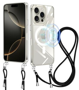 iPhone 16 Pro p P[X NA V_[ MagSafeΉ iphone16pro p X}zP[X CX[d ACtH16Pro Jo[ | ΂߂ |P[X PC+TPU 2d\  ^ y ϏՌ 