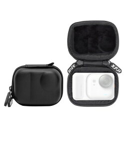 Qanuxy Insta360 Go Ultra ��p �{�f�B�P�[�X |���[�o�b�O �����h�~| �Ռ��z�� �ϏՌ� |�y�ʃ|�[�^�u��| ���s�p�A�N�Z�T���[ PU�f�� |�R���p�N�g�݌v (Go Ultra Type 1 �Ή�)