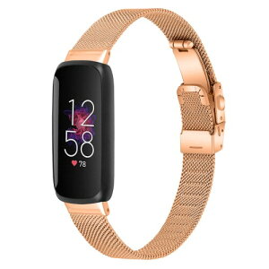 �Ή�Fitbit inspire 3 �����o���h �����x���g ���ߕ֗� Fitbit inspire 3 �o���h �j�����p �^�[�g���o�b�N�̃o�b�N�� (���[�Y�S�[���h)