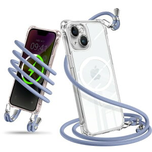 Wodiguson �p�� iPhone 14 Plus �P�[�X �V�����_�[ �N���A �X�}�z�P�[�X �A�C�t�H��14Plus �J�o�[ ���|�� �΂߂��� ��|���P�[�X �ϏՌ� ���� TPU �g�уP�[�X �R�t�� ���������\ ���O���\ ��
