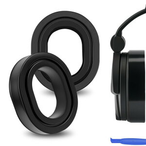 Geekria �C���[�p�b�h Sport ���� �݊��� �p�b�h HyperX Cloud 2/ Alpha/Core/Stinger/Flight, ���C�U�[ Razer Kaira/Kaira Pro/X/Pro PS5, �[���n�C�U�[ Sennheiser HD280 �w�b�h�z���ɑΉ� �p�b�h �C���[/�C���[�J�b�v (