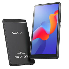 AGPTEK MP3プレーヤー MP4プレーヤー 4インチHD大画面 タッチスクリーン Androidシステム Wi-Fi対応 Bluetooth4.0搭載 スピーカー内臓 8G type-c端子 多機能音楽プレーヤー デジタルオーディオプレー