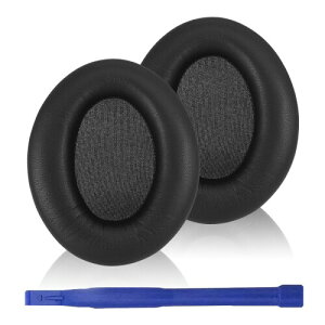Adhiper �����p�C���[�p�b�h �Ή��FSony WH-1000XM3 �_�炩���v���e�C�����U�[�������x�������[�t�H�[���� �N�b�V�����p�b�h�i�u���b�N�j
