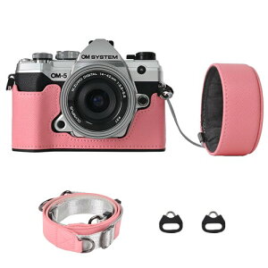 VOVMOEYA JP[X For Olympus OM-5/OM-D E-M5 IIICOM-5{fBP[X For Olympus E-M5 IIIJP[X OM5 JیJo[ PUU[ DlWt ʊJ dr Sʕی Xgbvt 16-50