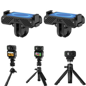 JJC DJI Osmo Nano Osmo Action 6 ���C �N�C�b�N�����[�X�}�E���g �������Ή� 1/4�l�W�� ���c�B�e�\ �܂��ݎ��}�E���g �O�r ���B��_ �o�b�N�p�b�N�N���b�v�K�p �i�C�������A���~�ގ� �ϋv��