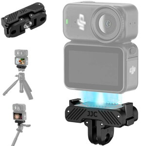 JJC DJI Osmo Nano Osmo Action 6 ���C �N�C�b�N�����[�X�}�E���g �������Ή� 1/4�l�W�� ���c�B�e�\ �܂��ݎ��}�E���g �O�r ���B��_ �o�b�N�p�b�N�N���b�v�K�p �i�C�������A���~�ގ� �ϋv��